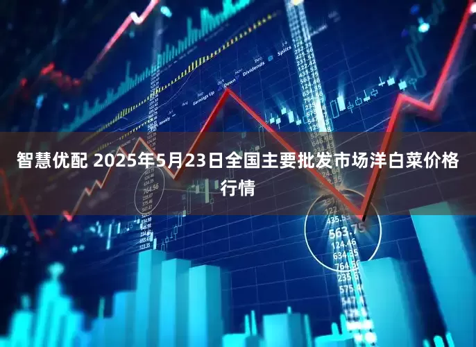 智慧优配 2025年5月23日全国主要批发市场洋白菜价格行情